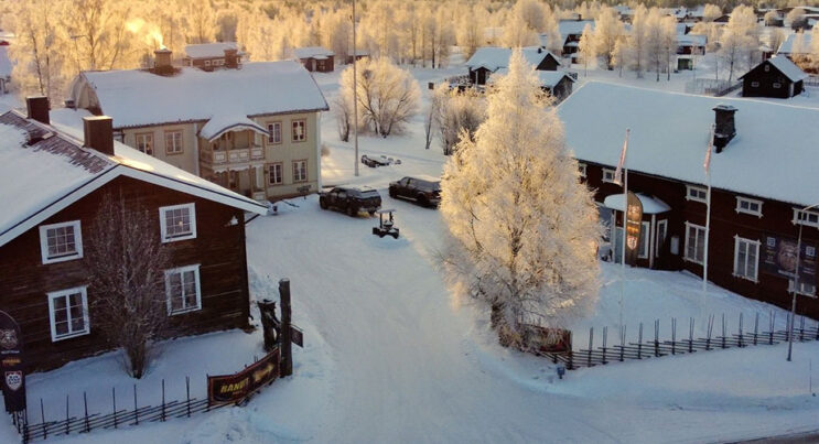 Halloween på Gästis lodge i Vemdalen