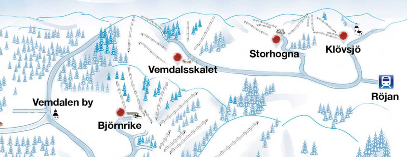 Områden i Vemdalen - Vilket passar dig bäst? | Vemdalen.se