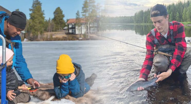 Fiske i Vemdalen sommar och vinter